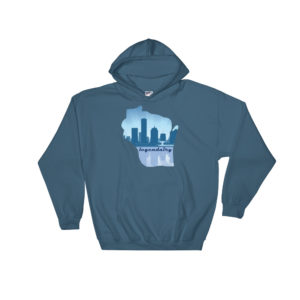 Skyline Cursive Hooded Sweatshirt